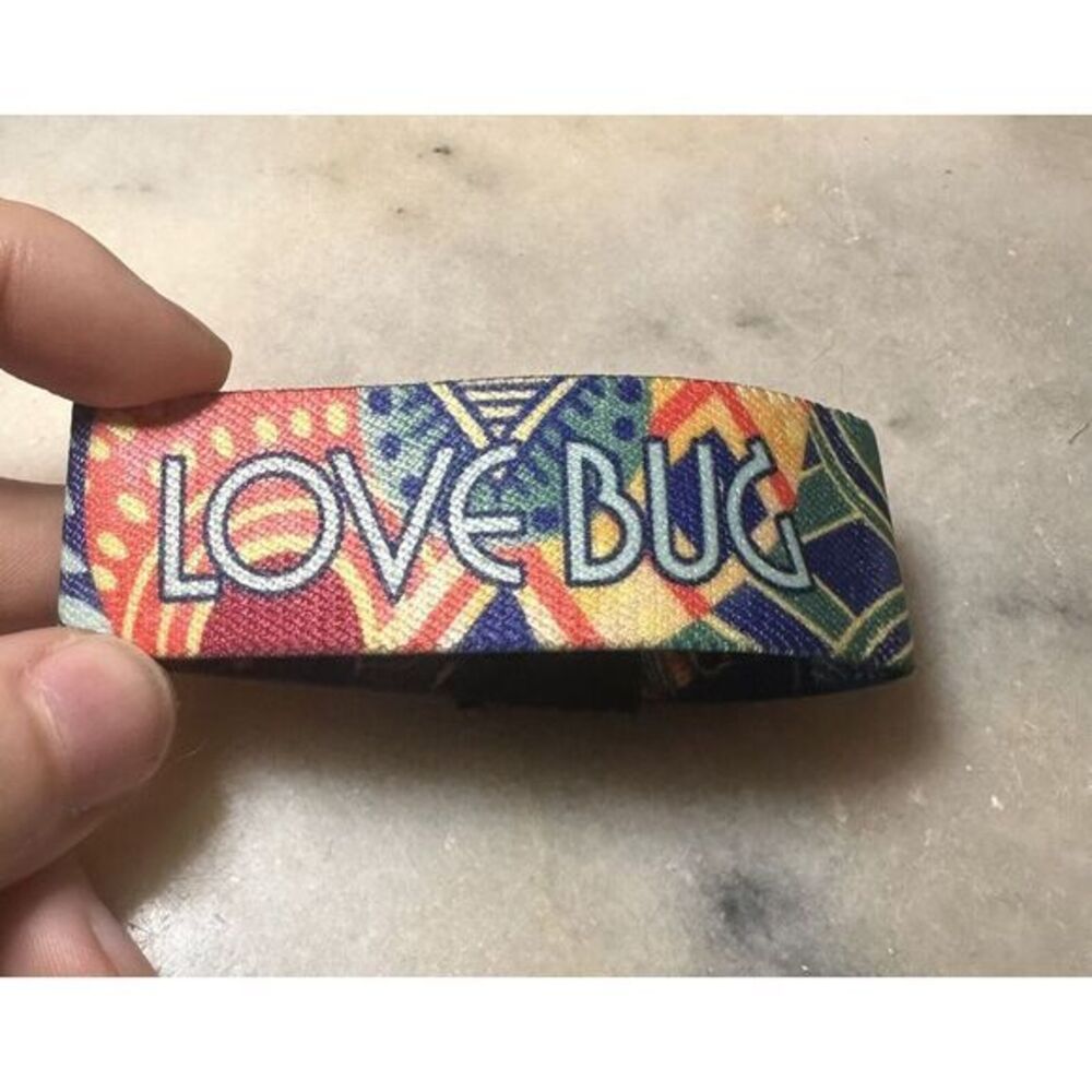 Zox Love Bug Reversible Band Bracelet Size Medium Bugs Insects # 0501